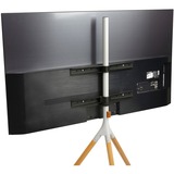 One for all WM 7471 165,1 cm (65") Negro, Gris, Madera, Soporte gris/Madera, 81,3 cm (32"), 165,1 cm (65"), 200 x 100 mm, 400 x 400 mm, 360°, Negro, Gris, Madera