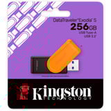 Kingston DTXS/256GB, Lápiz USB negro/Naranja
