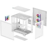 DeepCool R-CG530-WHADA4-G-1, Cajas de torre blanco