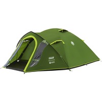 Coleman 2209416 Darwin 3 Plus BlackOut, Tienda de campaña verde oscuro/Verde claro