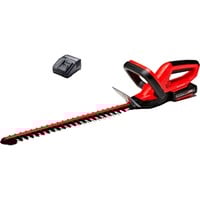 EINHELL GE-CH 1846 Li Kit, Cortasetos rojo/Negro