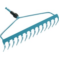 GARDENA Rastrillo con puente combisystem, Informática turquesa, 3168-20
